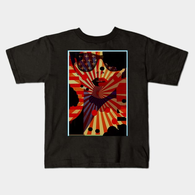 pop art Kids T-Shirt by mojo53